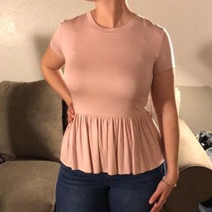 Lauren Conrad NWT pink top size S (true size M)